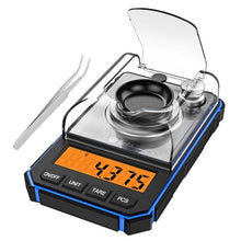 Load image into Gallery viewer, 0.001g Digital Scale Portable Mini Scale Precise Graduation Professional Pocket Scale Milligram 50g Calibration Weights Tweezer
